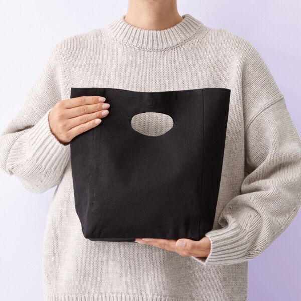 Recycled premium canvas lunch bag Thumbnail